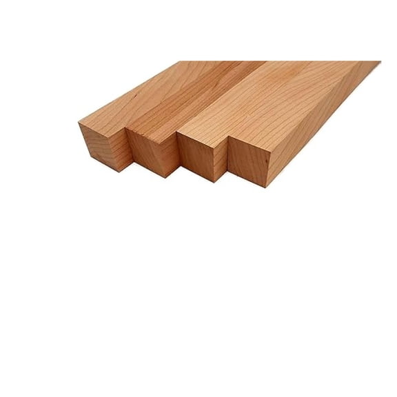 Lumber Square Turning Blanks 1.5" x 1.5" (4 Pieces) (1.5" x 1.5" x 12")