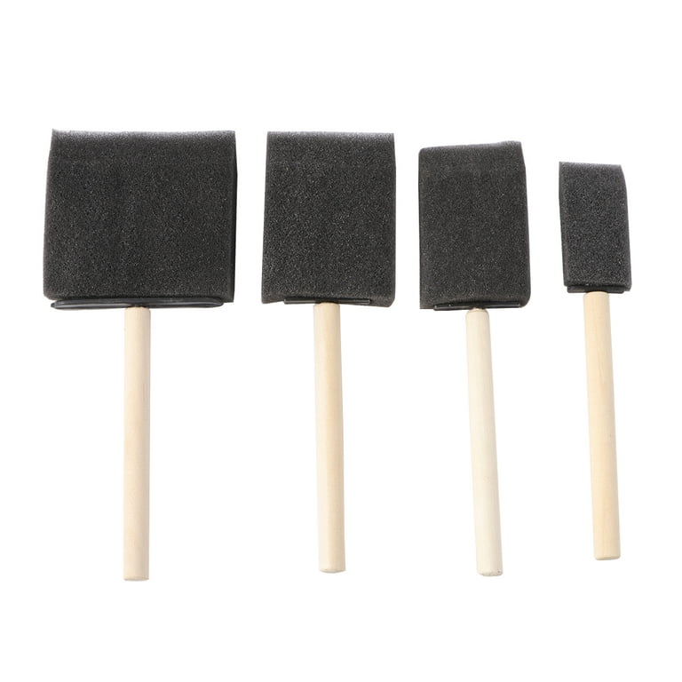 Hemoton 4pcs Assorted Size Square Sponges Brush Set Kids Painting Tools  Sponge Painting Stippler Set DIY Painting Tools