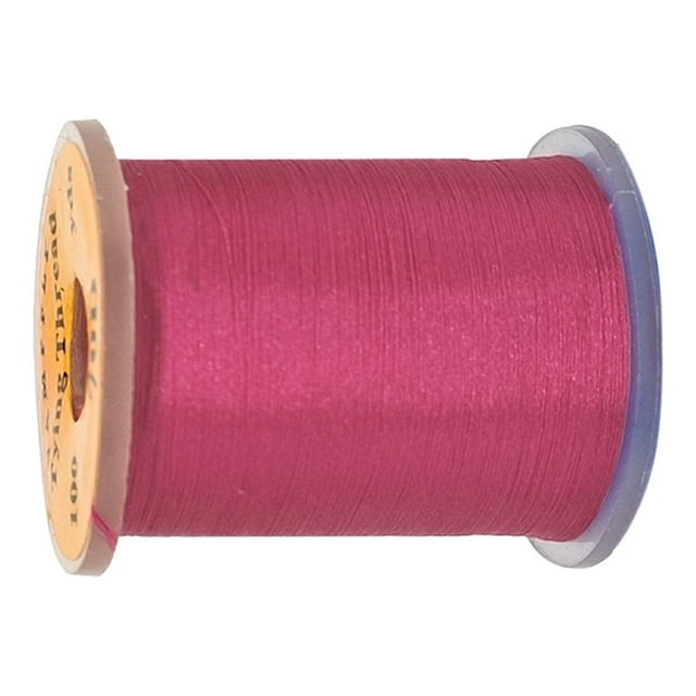 Colaxi Fly Tying Thread DIY Making Tool Filaments Thread 70D Binding Thread for Lure Bait Fluorescent Fly Tying Material Accessories Rose Red