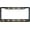 Classical Wooden Guitar, variant on Mountain Landscape License Plate Frame Mountains Hand Drawing Rocky Peaks Metal License Plate Cover Front Plates Frames Car Tag Frame for Women Men US Vehicles Standard