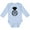 AE-Light Blue, variant on Inktastic Ring Bearer Wedding Party Boys or Girls Long Sleeve Baby Bodysuit