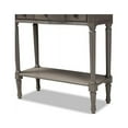 thumbnail image 5 of Baxton Studio Noelle Contemporary Wood 3-Drawer Console Table in Gray, 5 of 11