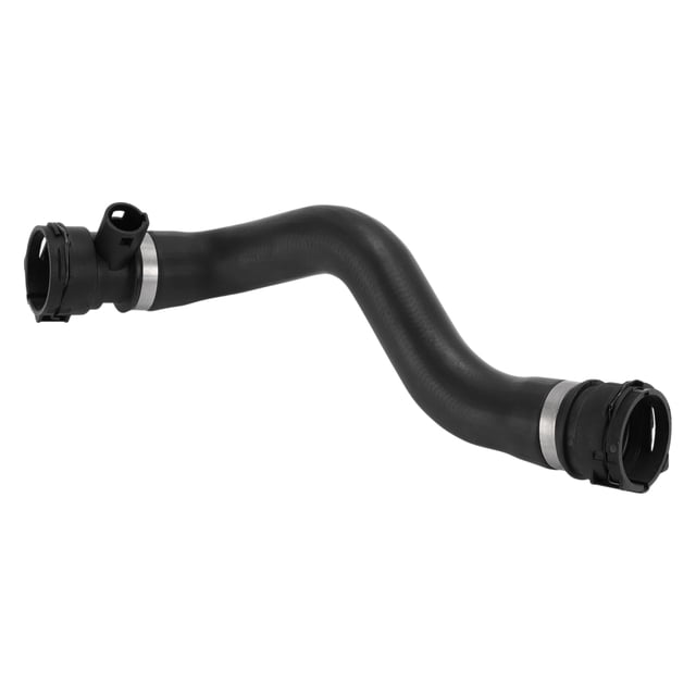 Manguera del radiador Unique Bargains No.17127509963 para BMW X5 2003-2006 Goma bajante negra 1 Pc