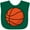 Green, variant on Inktastic Basketball Sports Ball Boys or Girls Baby Bib