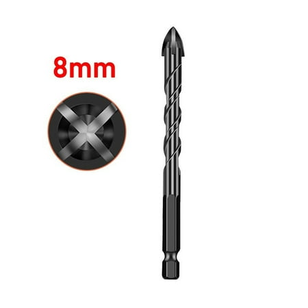 

Cross Tile Bits Glass Ceramic Concrete Hole Opener Alloy 1/4 Hex Shank 3-12mm