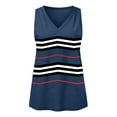 thumbnail image 3 of Womens Print Tank Tops Sleeveless Shirts Summer Tops Loose Fit Vest 3x Womens Shirt Baggy Shirts Women Sleeveless Shirts for Women Fitted Top Women plus Top Sleeveless Tunic Athletic Tops Set Shirt 3x, 3 of 4
