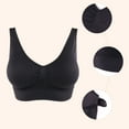 thumbnail image 6 of DREAM SLIM Full Figure Seamless Sports Bra Wirefree 3 Pack, 6 of 6
