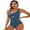 Blue, variant on Asoul Women's One Piece Swimsuits Tummy Control Cutout High Waisted Bathing Suit