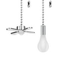 thumbnail image 5 of Ceiling Fan Pull Chain Extension (Light Beaded Cord, Pendant Lamp Accessory), Metal Ceiling Fan Pull Chain Beaded Extension, With Light Bulb For Fan Accessories, Meiiso, 5 of 9