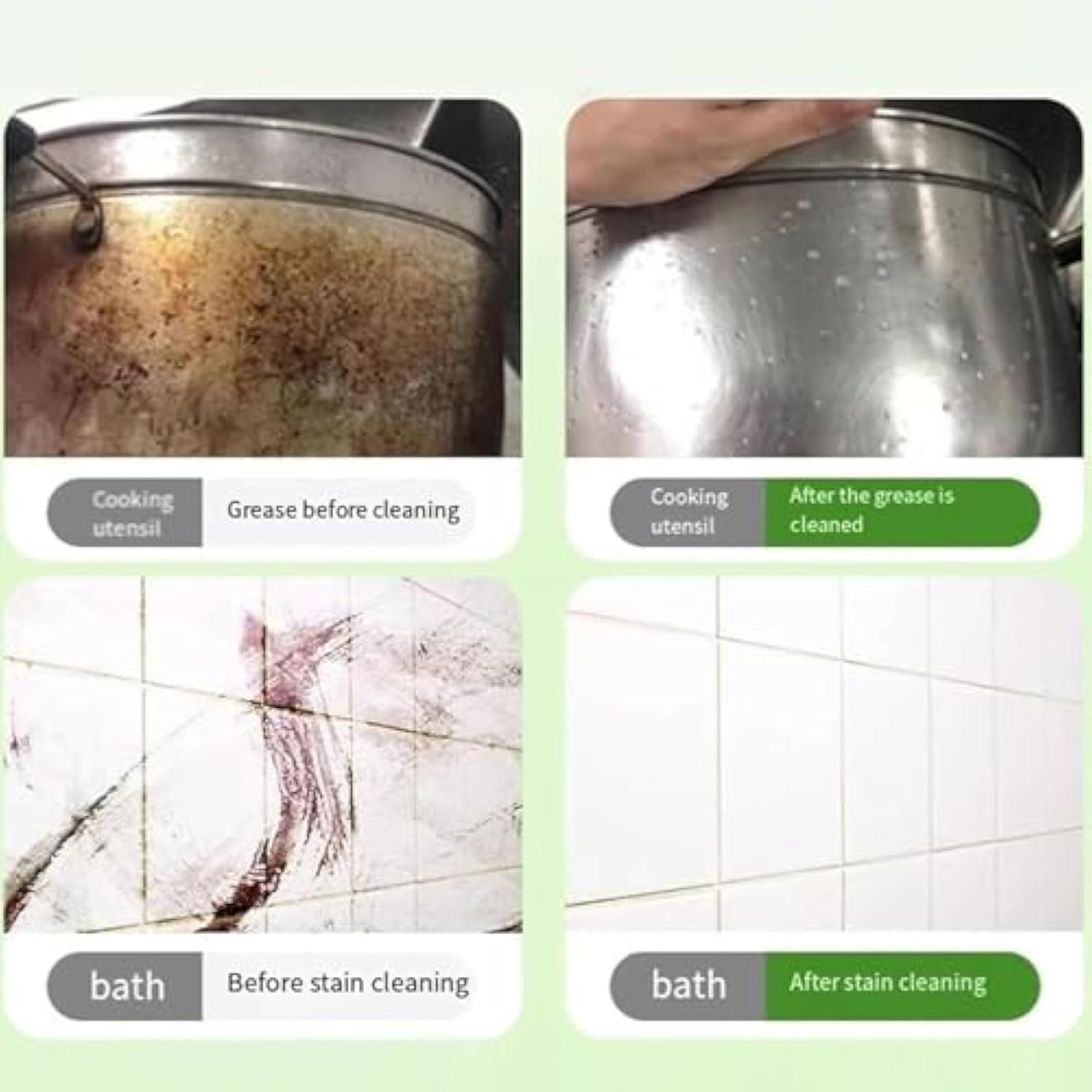 Cleaning Milk House Cleaner, Powerful Multifunctional Cleaner Liquid Milk, Heavy Oil Cleaners Stain- Effective Multi-purpose Cleaners, For Kitchen Household (3pcs)