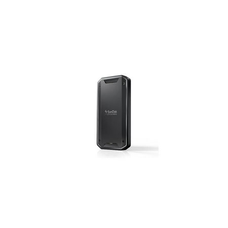 SanDisk Professional - PRO-G40 SSD 2TB External Thunderbolt 3 and USB-C NVMe Portable SSD - Black