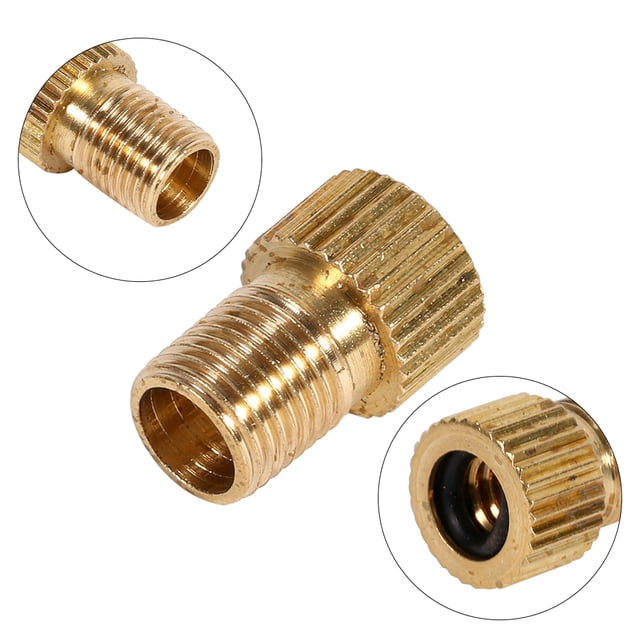 10 Piezas Presta a Schrader Bicicleta Bomba Neumático Inflador Válvula Adaptador Convertidor Válvula del Coche Adaptador Bicicleta Tubo Bomba Compresor de Aire Herramientas Amonsee No