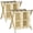 Gold, variant on aboxoo Luggage Rack with storage, Guest Room Folding Suitcase Stands, Holds up to 120 lb, Space Saving Suitcase Holders for guest room, Bedroom Hotel, Grey