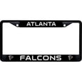 thumbnail image 1 of Atlanta Falcons Black License Plate Frame, 1 of 1