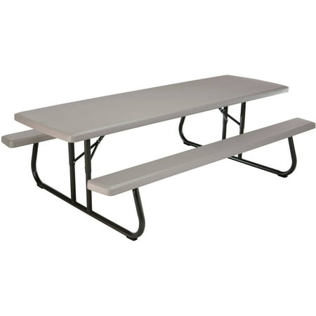 Lifetime 8-Foot Classic Folding Picnic Table, Almond, 80123