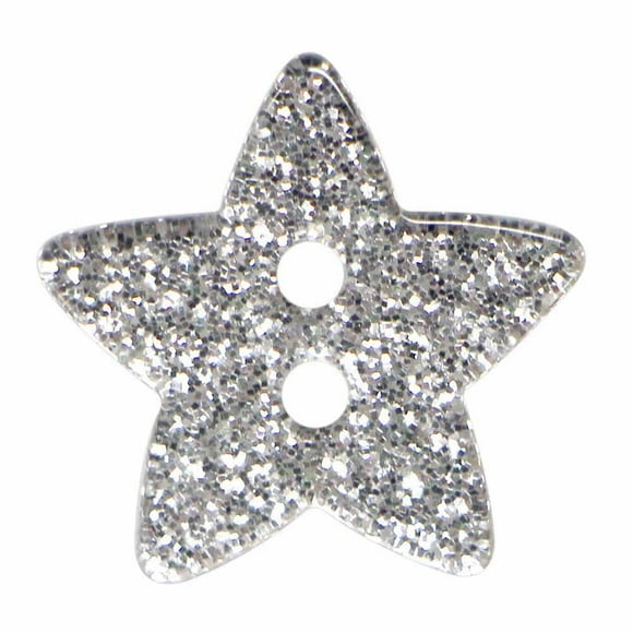 Bouton fantaisie EMBASSY, vert, 19 mm (¾″), paquet de 2, 2 trous 18 mm