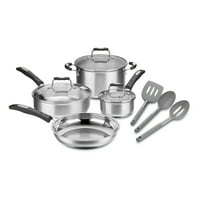 Cuisinart 10 Piece Stainless Steel Cookware Set