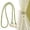 Z-1-Beige, variant on Flower Curtain Tiebacks, Handmade Floral Curtain Holders, Farmhouse Style Curtain Ties, Flower Design Woven Rope Ties for Living Room, Cute Flower Curtain Ties Decorative 1Pcs