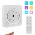 thumbnail image 4 of Reproductor de CD de pared, radio FM, Bluetooth, USB, MP3, rosa, 4 of 8