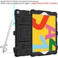 thumbnail image 6 of Feishell for iPad 10.2 Case with Pencil Holder, 2019 7th Generation iPad Case, Lightweight Full Body Rugged Heavy Duty Bumper Case for iPad 7th Gen 10.2 2019 Release, Black, 6 of 7
