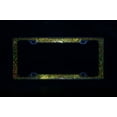 thumbnail image 3 of Creathome 3D Shining and Neon License Plate Frame from Pure Zinc Alloy Metal Per, 3 of 11