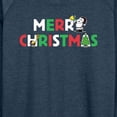 thumbnail image 3 of Peanuts - Merry Christmas Stacked - Women's Lightweight French Terry Long Sleeve Shirt, 3 of 6