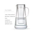thumbnail image 2 of Filtro de agua Pitcher LifeStraw Home, vidrio terrazo de 1,7 litros, 2 of 8