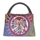 thumbnail image 4 of Bolsas térmicas para el almuerzo con diseño de la cultura huichol mexicana para mujer, reutilizables, para el trabajo, para viajes y almuerzo, 4 of 5