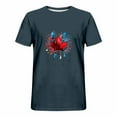 thumbnail image 3 of Tops para hombre, blusas y camisas de cuello redondo y manga corta para hombre, blusas casuales de moda con cuello redondo y manga corta para hombre, blusas de poliéster para hombre, 3 of 3