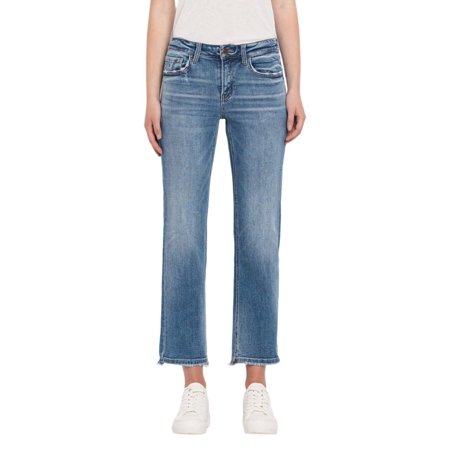 Flying Monkey - Mid Rise Crop Straight Jean - F5221