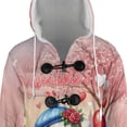 thumbnail image 4 of Happy Valentine’s Day Adorable Bulldog Puppy Holding Heart Balloon All Over Print 3D Hooded Duffle Toggle Coat Dog Lover Gifts Idea - 00030, 4 of 6