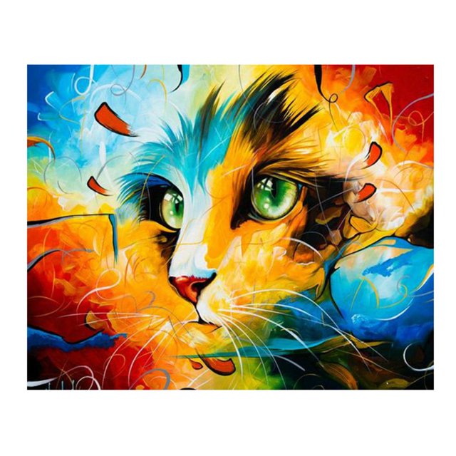 Pintura De Bricolaje Por Números, De Pintura Al Sobre Para Niños Y Adultos, Pintura De Dibujo De 50x40 Cm Con Pinceles, Acríl mayimx Pintura al óleo DIY sin marco