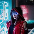 thumbnail image 3 of Gafas LED TANGJMXG anteojos luminosos parasol LED festival de cosplay, 3 of 5