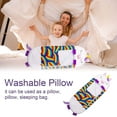 thumbnail image 4 of Sleeping Bag, 2-in-1 pillow, foldable sleeping bag, soft play pillow,, 4 of 5