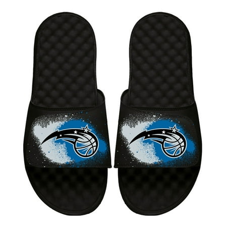 

Men s ISlide Black Orlando Magic Spray Paint Slide Sandals