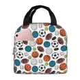 thumbnail image 1 of Easygdp Color Balls Bolsa Térmica Premium - Tela Oxford Impermeable, Gran Capacidad, Bolsillo Frontal, Unisex para Trabajo, Escuela, Actividades al Aire Libre y Picnics, 1 of 8
