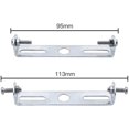 thumbnail image 2 of 4pcs Ceiling Light Fixture Bracket 90mm Pendant Light Accessories Ceiling Chandelier Ceiling Light Base Plate, 2 of 5