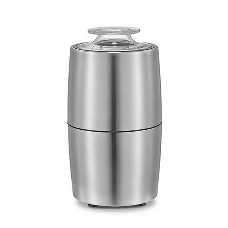 

Electric Stainless Steel Coffee Grinder And Spice Grinder Coffee Espresso Latte Mochas Noiseless Herbs Spices Nuts Grain