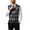 Dark Gray, variant on BaoFuBaoMei Men Sleeveless Vest Sweater Big and Tall V Neck Button up Ribbed Trim Cardigan Argyle Knitted Fall Sweater with Pockets