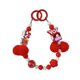 thumbnail image 3 of Charms para teléfono, charms para bolsos, llaveros, charms fantásticos para bolsos, monederos hechos a mano. rojo, 3 of 9