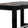 thumbnail image 3 of Maykoosh Rectangular Counter Height Table With Block Legs, Tribal Treasures Black, 3 of 5