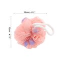 thumbnail image 4 of Unique Bargains 1pc Heart Shaped Bath Shower Loofah Sponge Pink, 4 of 6