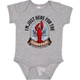 thumbnail image 3 of Inktastic Maine Just Here for the Lobster Boys or Girls Baby Bodysuit, 3 of 5