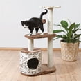 thumbnail image 1 of Casta Cat Tree, Brown & Beige With Circles, 1 of 1