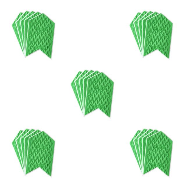 pitrice 5 Pieces Bike Stickers Bicycle Frame Guard Waterproof Rust-proof Mountain Cycling Decals Anti-slip Chassis Cover Large Green 5Pieces 5Set