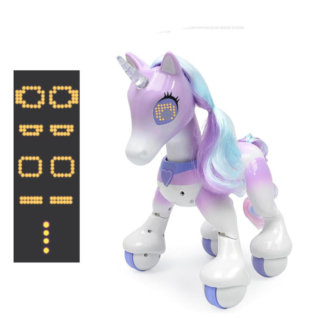 Wireless Interactive Robot Unicorn Remote Control Pet for Kids Birthday Gift 