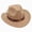 A16-Beige, variant on Ccpelsie Toddler Western Cowboy Hat Child Top Hat With Upturned Brim Girls and Boys Sun Hat