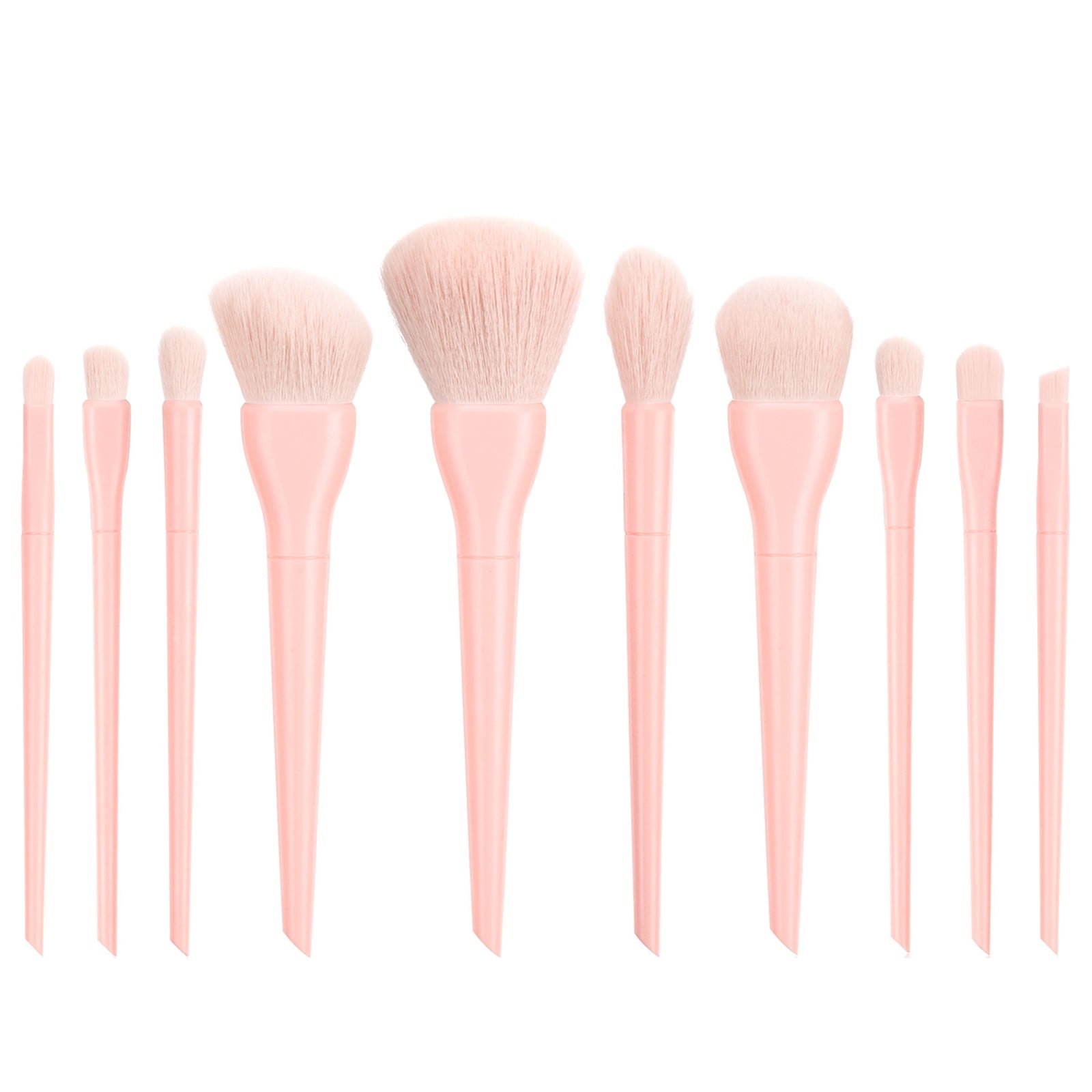 Make Up Cosmetic Brushes 10PCS - Nylon Hair, for Foundation/Eyebrow/Eyeliner