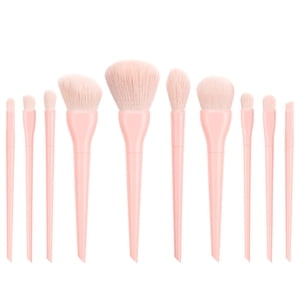 Make Up Cosmetic Brushes 10PCS - Nylon Hair, for Foundation/Eyebrow/Eyeliner