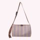 thumbnail image 5 of Bolso de mano de gran capacidad con cremallera para mujer choque de colores para salidas de trabajo uso diario, 5 of 8